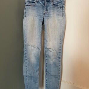 American Eagle Outfitters Light Blue Skinny Jeans